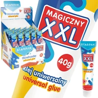 Ilustracja produktu STARPAK Klej Uniwersalny Magiczny XXL 40g 141043 Blister 20 SZTUK