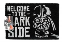 Ilustracja produktu DOOR MAT Wycieraczka pod Drzwi Gwiezdne Wojny Welcome to the Dark side (60x40 cm)