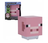 Ilustracja produktu Lampka Minecraft Świnka z Dźwiękiem