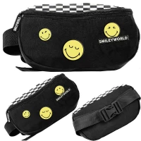 Ilustracja produktu BeUniq Saszetka na Pasek Nerka Smiley World SM24LJ-510