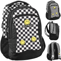 Ilustracja produktu BeUniq Plecak Szkolny Smiley World SM24LJ-2808