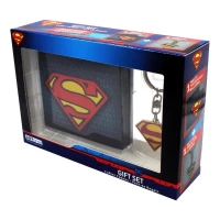 Ilustracja produktu Zestaw Prezentowy DC Comics - Superman: Portfel + Brelok