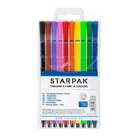 Ilustracja produktu Starpak Cienkopisy Okrągłe 0.4mm. 10kol. 426501