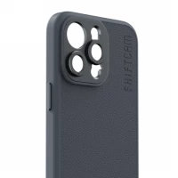 Ilustracja ShiftCam Camera Case with Lens Mount - etui ochronne z mocowaniem do obiektywu do iPhone 15 Pro Max wspierające ładowanie MagSafe (charcoal)