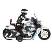 Ilustracja Mega Creative Motocykl Policyjny Światło i Dźwięk 443118