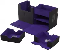 Ilustracja produktu Gamegenic: The Academic 133+ XL (Tolarian) - Pudełko na Karty - Black/Purple
