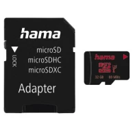 Ilustracja produktu Hama Karta Pamięci MSDHC 32GB U3 UHS-I +A/M