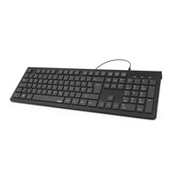 Ilustracja produktu Hama KC-200 Basic Keyboard Black