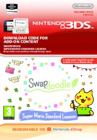 Ilustracja Swapdoodle - Super Mario Standard Lessons (3DS) DIGITAL (Nintendo Store)