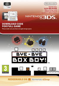 Ilustracja Bye-Bye Boxboy! (3DS) DIGITAL (Nintendo Store)