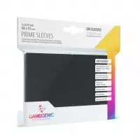 Ilustracja produktu Gamegenic: Prime CCG Sleeves (66x91 mm) - Koszulki na Karty - Black 100 sztuk