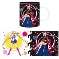 Ilustracja produktu Kubek Czarodziejka z Księżyca Sailor Moon Vs Black Lady - 320 ml