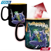 Ilustracja produktu Kubek termoaktywny DC Comics Batman i Joker - 460 ml