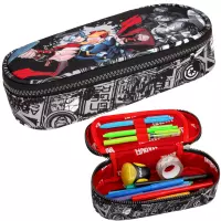 Ilustracja produktu Coolpack Campus Piórnik Tuba Usztywniona z Organizerem Avengers F062778