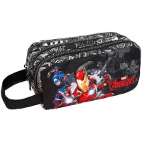 Ilustracja produktu CoolPack Primus Piórnik Saszetka Trzykomorowa Prostokątna Avengers F060778L