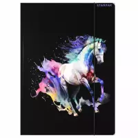 Ilustracja produktu Starpak Teczka z Gumką Horses 559714
