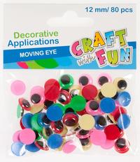 Ilustracja produktu Craft With Fun Ozdoba Dekoracyjna Oczy Kolor 290110