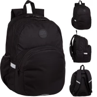 Ilustracja produktu CoolPack Rider Rpet Plecak Szkolny Młodzieżowy Black F059641