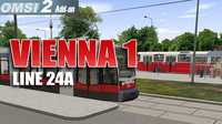 Ilustracja OMSI 2 Add-on Vienna 1 - Line 24A (klucz STEAM)