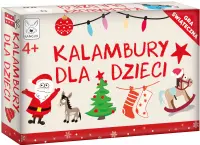 Ilustracja Kalambury dla Dzieci Gra Świąteczna