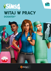 Ilustracja DIGITAL The Sims 4 Witaj w pracy PL  (PC)  (klucz ORIGIN)