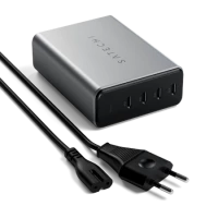 Ilustracja produktu Satechi GaN Charger 165W - Ładowarka Sieciowa 165W 4x USB-C