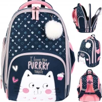 Ilustracja produktu Bambino Plecak Tornister Szkolny B8 Kitty 643040