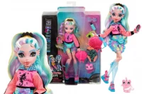 Ilustracja produktu Mattel Lalka Monster High Lagoona Blue + Zwierzątko Neptuna HHK55