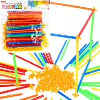 Ilustracja produktu Mega Creative Klocki konstrukcyjne Słomki 298 Ele 474342