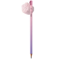 Ilustracja produktu Interdruk Ołówek z Pomponem Cotton Candy 312839