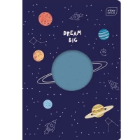 Ilustracja produktu Interdruk Zeszyt A5 16 Kartek Kratka Shape Kosmos 313829