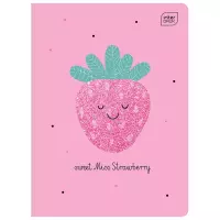 Ilustracja produktu Interdruk Zeszyt A5 16 Kartek Linia Cienka Kolorowa Glitter 313775