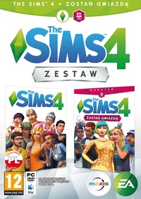 Ilustracja produktu The Sims 4 + Dodatek The Sims 4: Zostań Gwiazdą PL (PC)