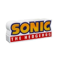 Ilustracja Lampka Sonic the Hedgehog - Logo