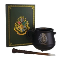 Ilustracja produktu Zestaw Prezentowy Harry Potter: Kubek-kociołek + notatnik + długopis