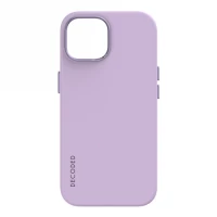 Ilustracja Decoded - silikonowa obudowa ochronna do iPhone 15 kompatybilna z MagSafe (lavender)