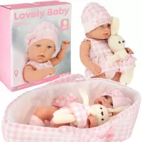 Ilustracja produktu Mega Creative Lalka Bobas 33cm + Akcesoria Dziewczynka 543724