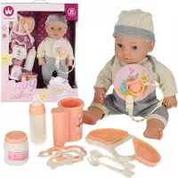 Ilustracja produktu Mega Creative Lalka Bobas 40cm + Akcesoria 543735