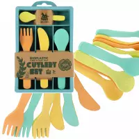 Ilustracja produktu Mega Creative Naczynia Kuchenne Sztućce BIOPLASTIC 543745