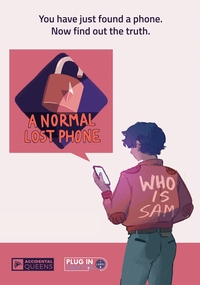 Ilustracja A Normal Lost Phone (PC) DIGITAL (klucz STEAM)