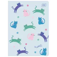 Ilustracja produktu Interdruk Zeszyt A5 32 kartek kolorowa 3linia UV Sweet 366740