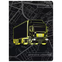 Ilustracja produktu Interdruk Zeszyt A5 32 kartek kolorowa 3linia UV Cars 366788