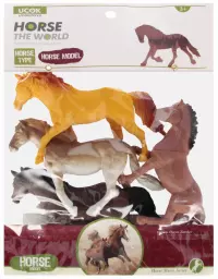 Ilustracja Mega Creative Figurka Konia 4szt. 545741