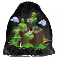 Ilustracja Paso Worek Szkolny Pixel Green PP25PX-712