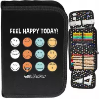 Ilustracja Paso Piórnik Dwuklapkowy z Wyposażeniem Feel Happy SM25LR-P001