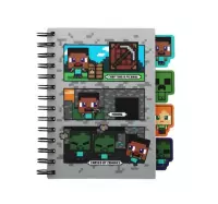 Ilustracja produktu Notatnik z Przekładkami Minecraft 