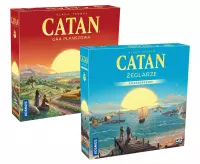 Ilustracja produktu Catan Gra Planszowa + Catan: Żeglarze