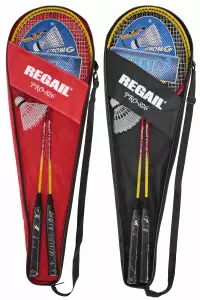 Ilustracja Mega Creative Badminton Metalowy w Pokrowcu 	553062