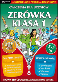 Ilustracja Ćwiczenia dla uczniów - zerówka i klasa 1