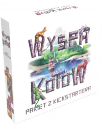 Ilustracja produktu Wyspa kotów: Pakiet z Kickstartera
